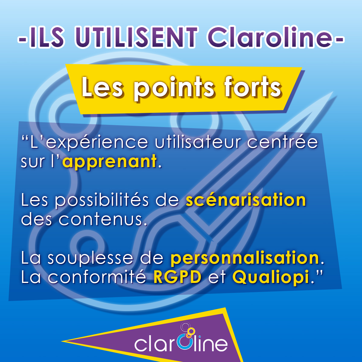 LMSClaroline's tweet photo. L’ANFRA utilise claroline depuis 2015 en soutien de la pédagogie de l’alternance des MFR pour ses formations. Le LMS amène une expérience centrée alternant, la conformité #RGPD &amp; #qualiopi. @j_brosset @BluteauM @ChBdeJotemps @Noelstephanie76 @SandrineGuiber5 @ARNAUDYves3 @UNMFREO https://t.co/coKuCe5gyz