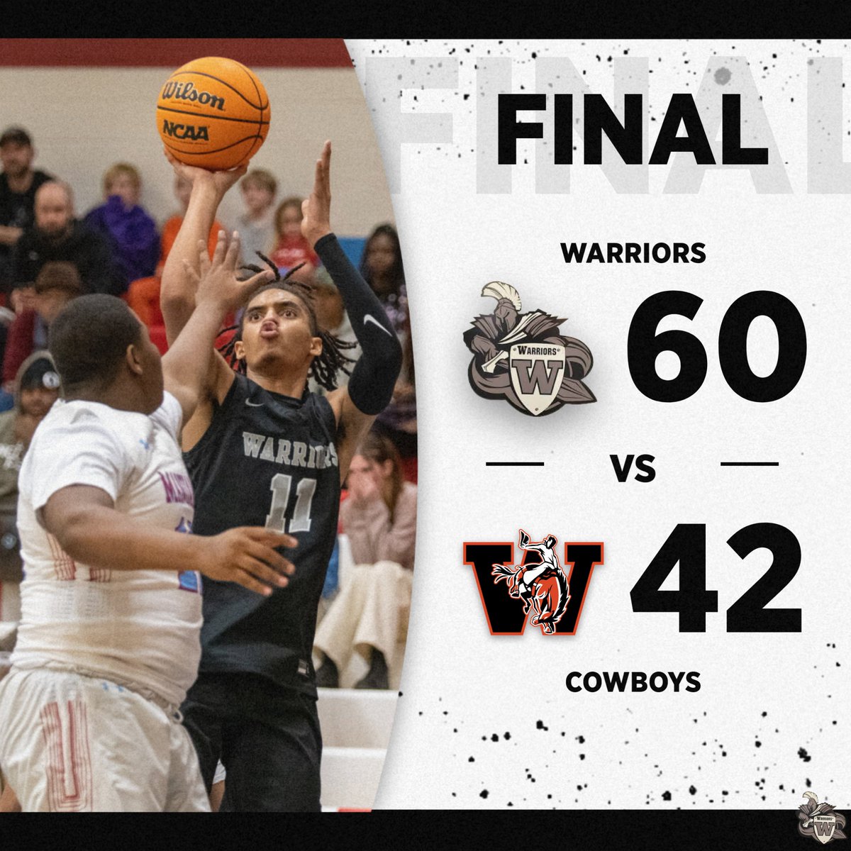FNEMBB's tweet image. The Warriors extend their win streak to 3 games and stay perfect at home, improving to 7-6 with their win over Denver West (8-5). We return to action Saturday at the Thunderdome, taking on George Washington.

#WarriorUp #WarriorFamily

.@bball_co