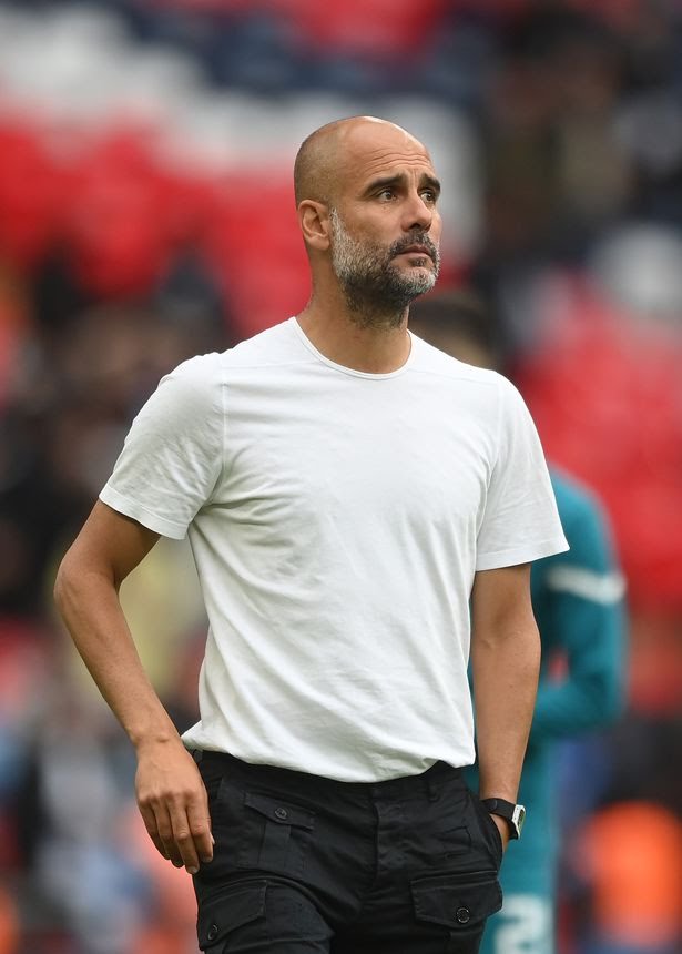 Pep talks about his players getting comfortable but I don't think the ...
