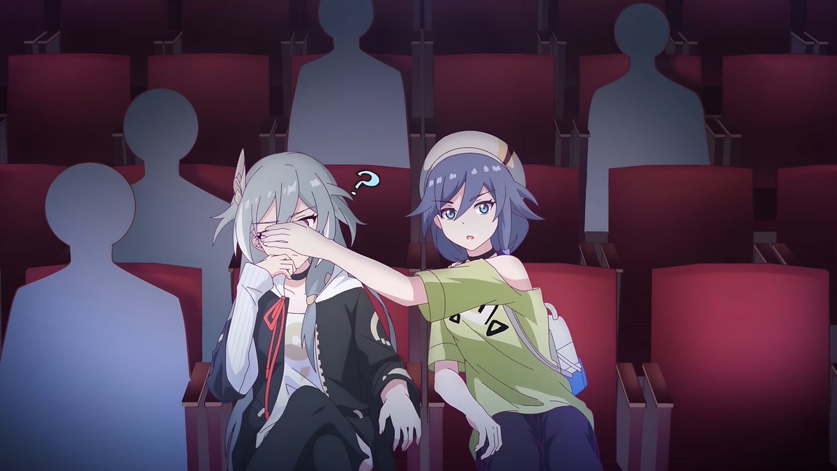 Adventzx1's tweet photo. Handholding!? Senti is too young for such degeneracy https://t.co/dN01bw8iyV