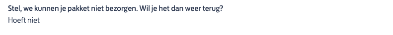Nieme1's tweet photo. @PostNL Ik wil een pakje versturen naar de UAE. Als ik voor het betalen de zendingdetails uitklap, staat er ineens dit. Waar kan ik dat veranderen? Uiteraard wil ik het dan weer terug! https://t.co/cqTsUrGBoD