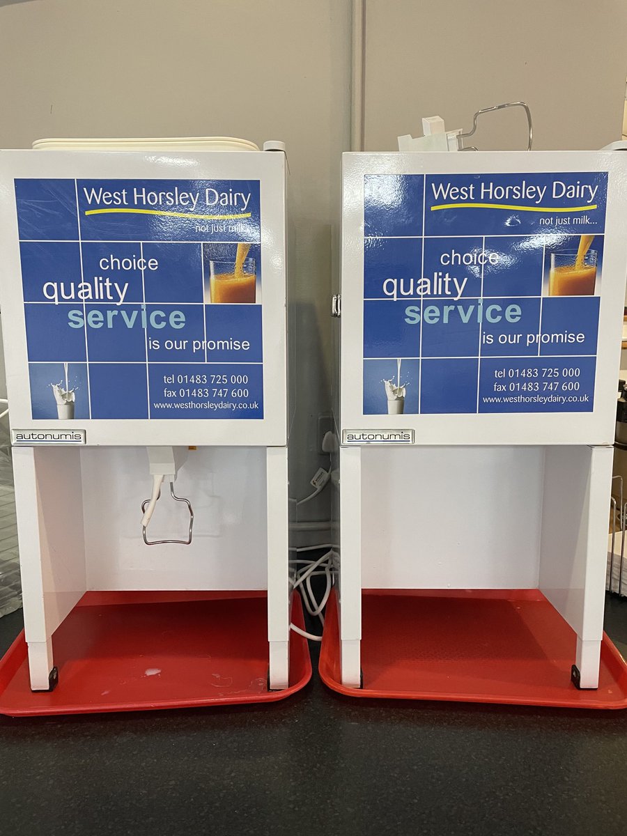 @WindleshamHouseSchool we are so pleased to have the milk machines back - reducing plastic waste and giving the children more access to healthy milk #waronwaste #ecoschools #healtyeating #keepbritaintidy #hollroydhowe #windleshamhouseschool