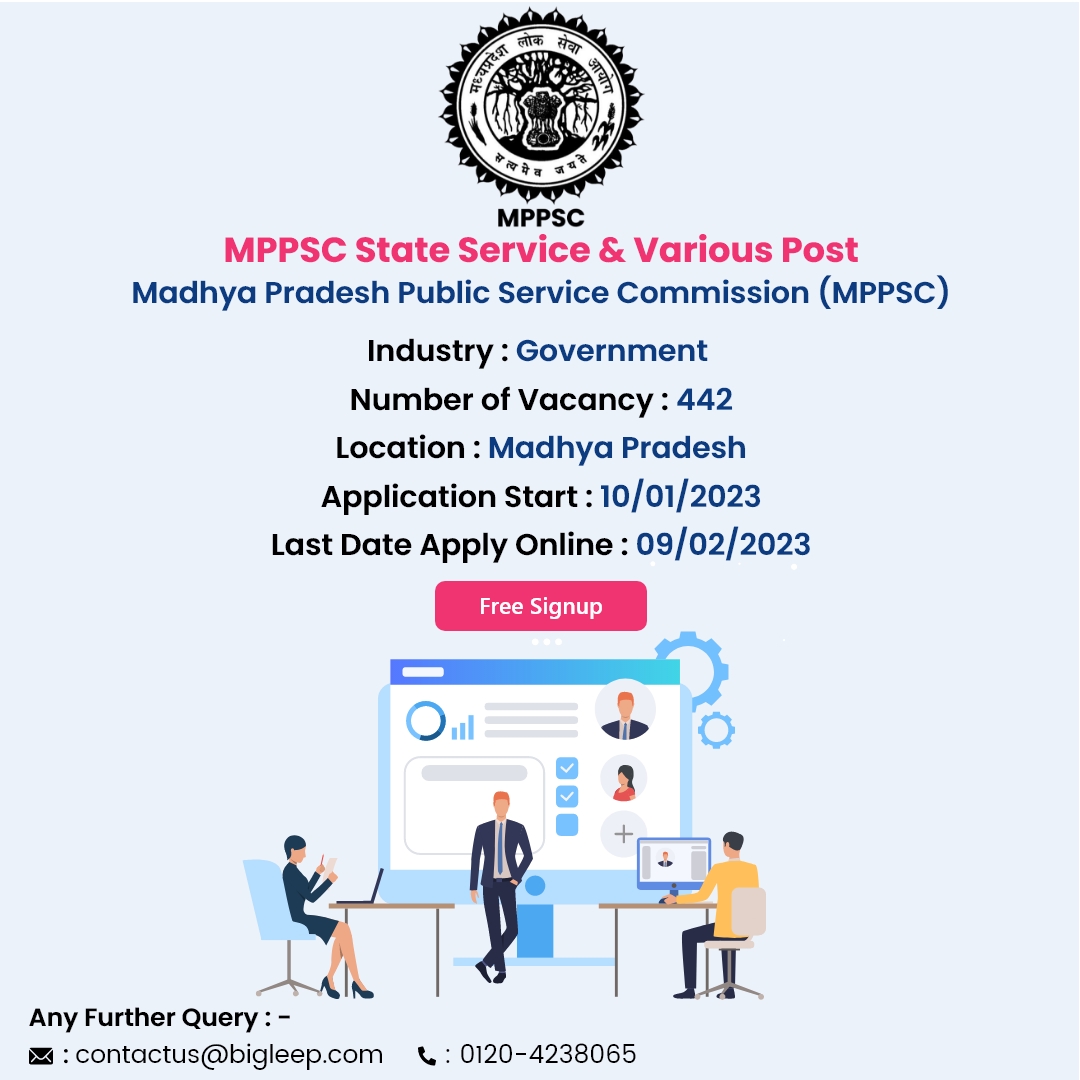 MPPSC Government Job Openings

MPPSC State Service & Various Post Job Are Available.
Apply Now: bigleep.com/job-m-madhya-p…

#newpost😍 #governmentjobs #jobindia #location #madhyapradesh #mppsc #onlineapplication #currentaffairs #applicationfee #notifications #donwload