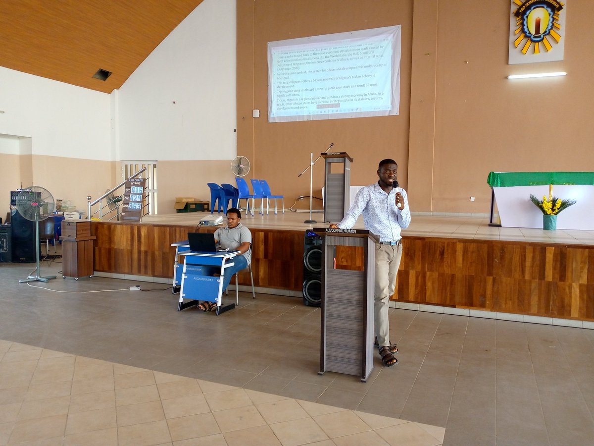 augustine_uni's tweet image. The Faculty of Humanities, Management and Social Sciences held a Faculty Seminar recently. There were presentation of papers from the Departments of Political Science and International Relations and Accounting and Finance. 
#augustineuniversity #AUI