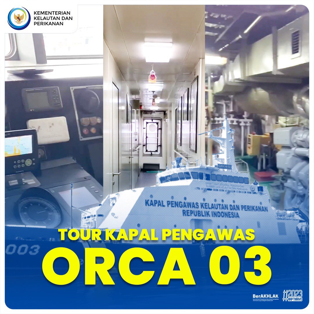 BP2MHKPMerauke's tweet photo. Hai Hai Hai #SahabatBahari, seru-seruan bareng Mimin yuk! Kita akan tour Kapal Pengawas Orca 03 milik @ditjenpsdkp https://t.co/7KL4PKQlgr