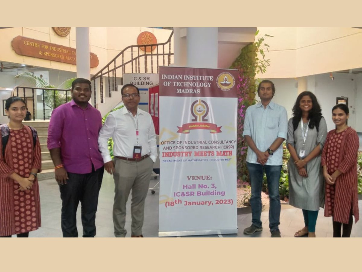 cloudcadi's tweet photo. Our participation in the "Industry meets Math" at @iitmadras was thought-provoking and all excited to apply the learnings to make #CLoudCADI a better #cloudfinopssolution.

#maths #events #cloud #finops https://t.co/HIeLIFYyaf