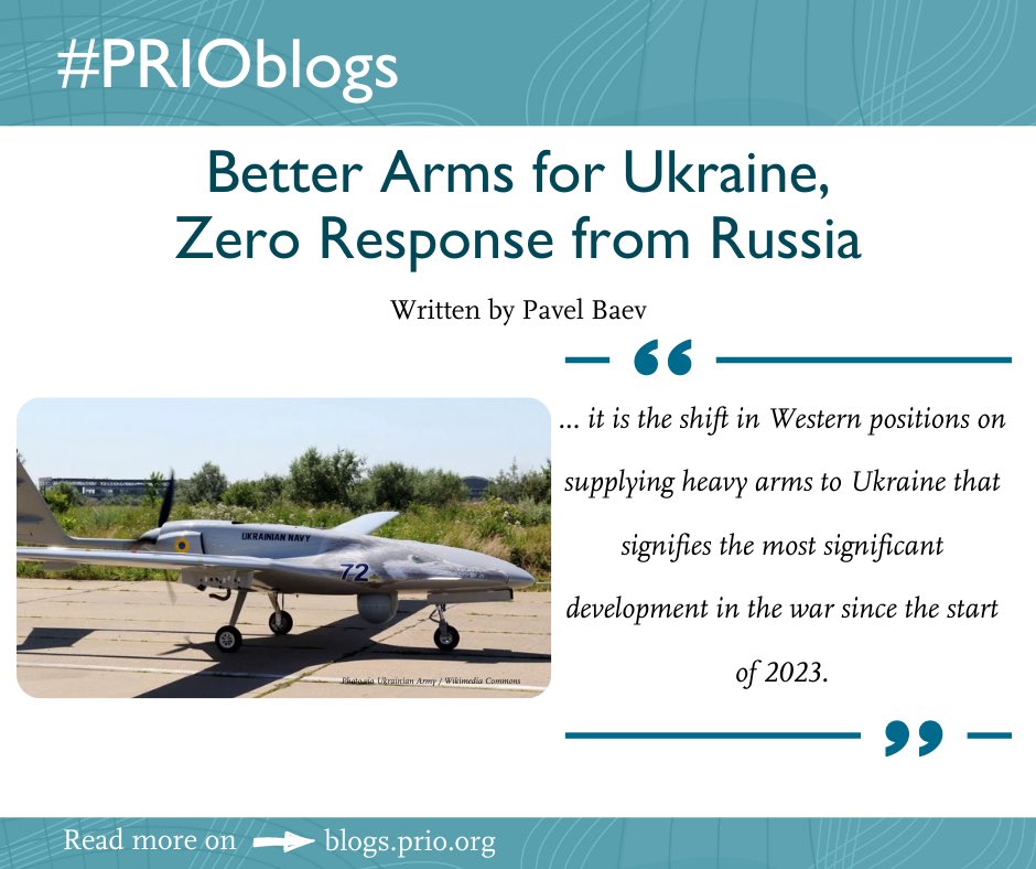 PRIOresearch's tweet photo. Research Professor Pavel Baev explains the key shifts in the ongoing war in Ukraine in our latest #PRIOblogs.

Read the blogpost here: https://t.co/Mxl9F0eJtk https://t.co/l1CDrYYeGM