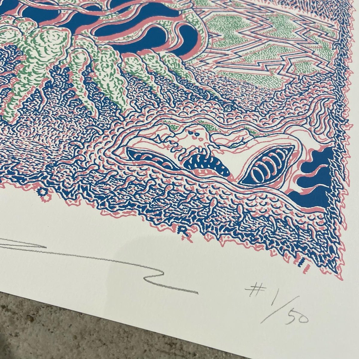 QUICKSANDの4thアルバム「Distant Populations」のアートワークを