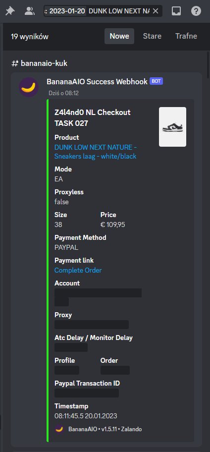 yoooo any questions? huhhh
ratio 24 checkouts per 55 accs
without running restocks
<a href="/BananaFramework/">BananaAIO</a> 
<a href="/J1GIO/">J1GIO</a> 
<a href="/Nootify/">Nootify</a> 
<a href="/TheLemonClub_/">LemonClub</a> 
If you want to have similar results join here🔥discord.gg/yyXQvwPe6M