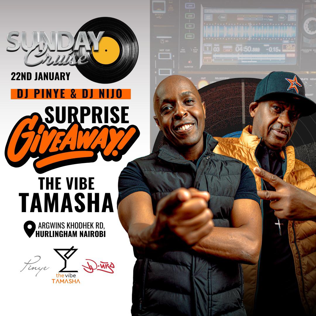 Fomo_ke's tweet photo. Sun @NijoDJ & @DjPinye have something for you at @TheVibeTamasha SUNDAY CRUISE @MticketsEvents_ @ViceroyKenya @SavannaCider_EA @NederburgEA @PiserroKE @Karismemes @mianomuchiri
#PlayBack #anightatthemuseum #sundaycruise #legendaryparty #pinye #fomoeventske https://t.co/hIztLuFpo2