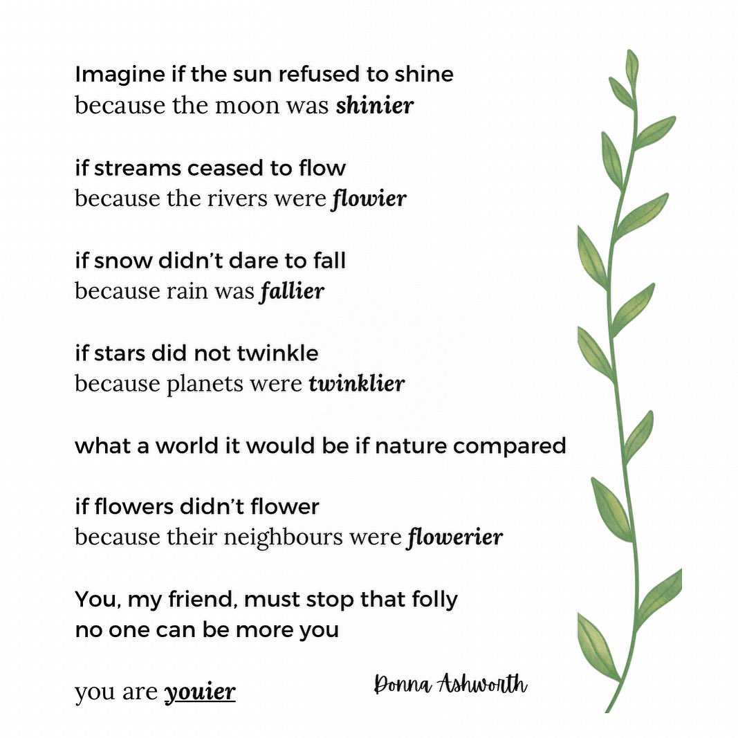 Donna_ashworth's tweet photo. Comparison… #fridaymorning #quotes https://t.co/yXh07iuEnt