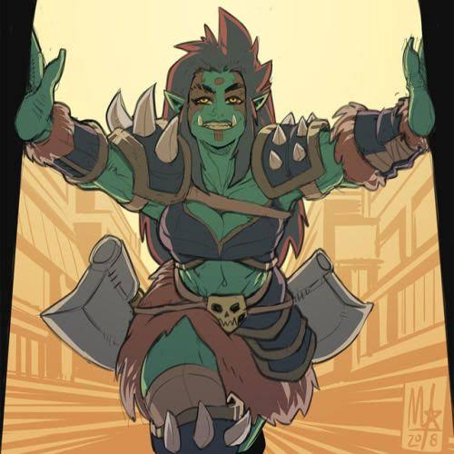 QueenOrc's tweet photo. "You got nowhere else to run now~ I got you~" https://t.co/sRkaHUSfG2