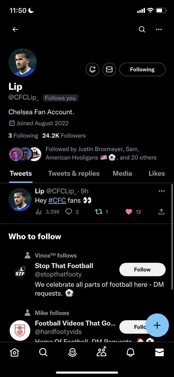 COYB_Jake's tweet photo. Tomorrow, I am taking my talents over to my new account @CFCLip_ 

To all the fellow chelsea fans who follow me, it would be great and appreciated if you followed me on that account. 

See you all soon. 

#COYB #OhThiagoSilva #BackFour #WereMoving #WeMove https://t.co/iWjqzkCoOF