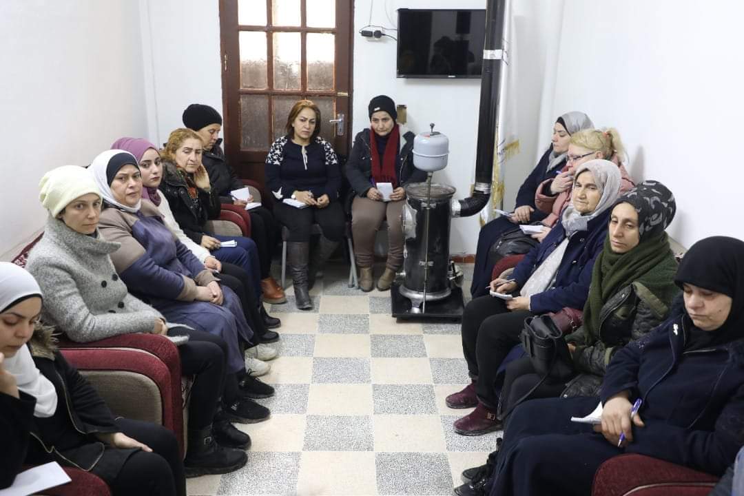 WomanSyrian's tweet photo. Aleppo office of Syrian Woman Council organized on Thursday,January 19th   a lecture about "Effectiveness of diplomacy in guiding the course of international relations " https://t.co/d2Ckg8QKzL