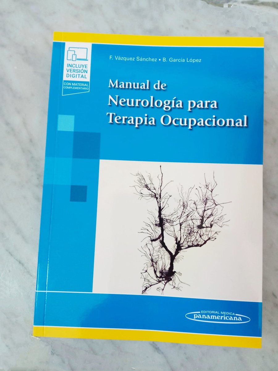 coptoex's tweet photo. Somos muy afortunad@s 😊. Fernando Vázquez (@fercovs81), neurólogo y autor extremeño del libro "Manual de Neurología para Terapia Ocupacional",  nos ha enviado este ejemplar que ya habita nuestra #BibliotecaCOPTOEX📚

¡¡Gracias!! Qué privilegio.
💚🤍🖤 https://t.co/IbZXMZ2vun
