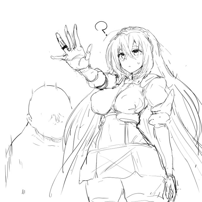 久しぶりにゲームしすぎて罪悪感がすごいので雑らくがき。エンゲージから間違えて変な指輪つけちゃった神龍様。(色付けないと誰か分からないなこれ・・・) 