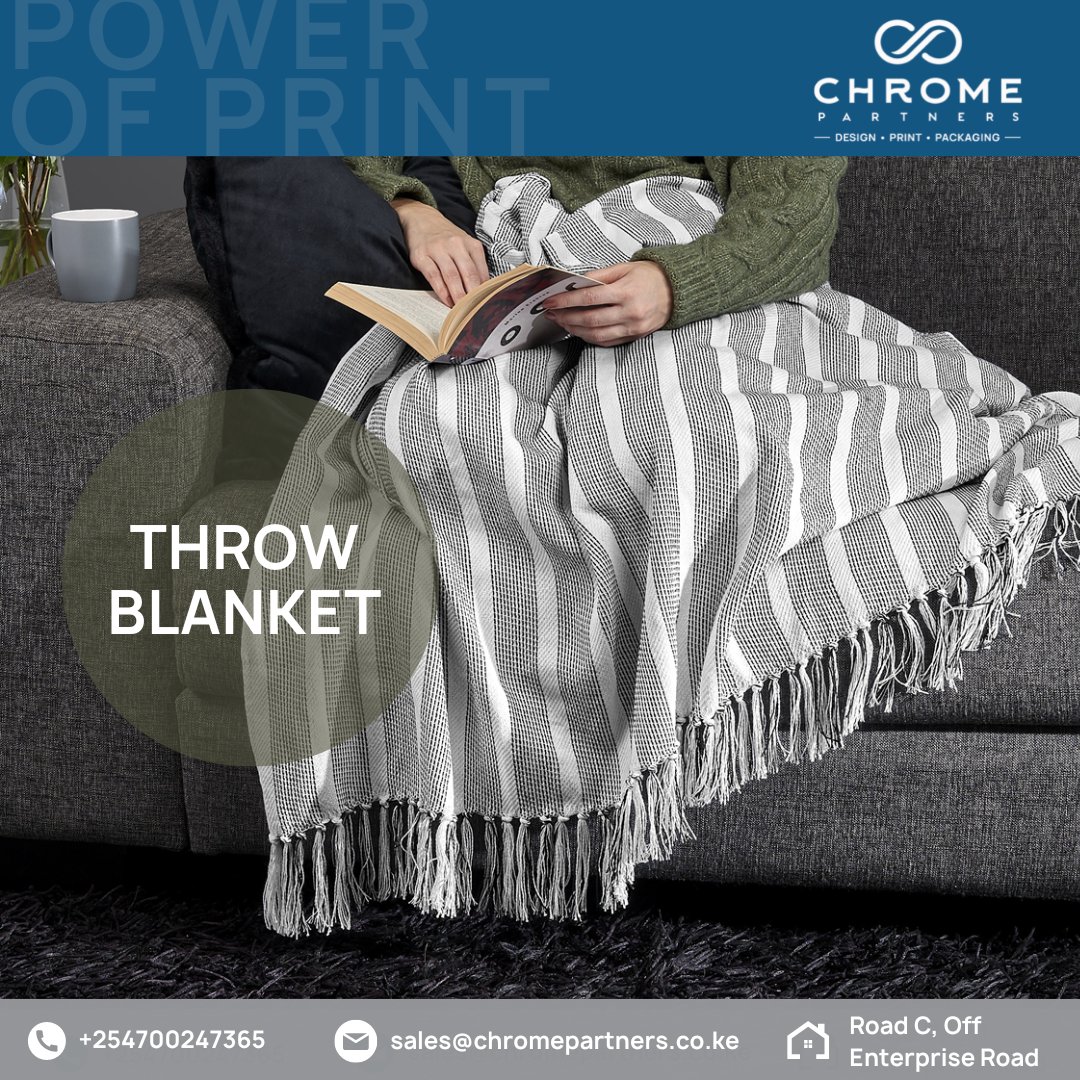 ChromePartners's tweet photo. The weekend is finally here!!
Cozy up in style with our branded throw blanket.
Click link in bio to get yours.
#Chromepartners
#ThePowerofPrint
#2023Notebooks
#Branding
#Printing https://t.co/n01SdJTAhY
