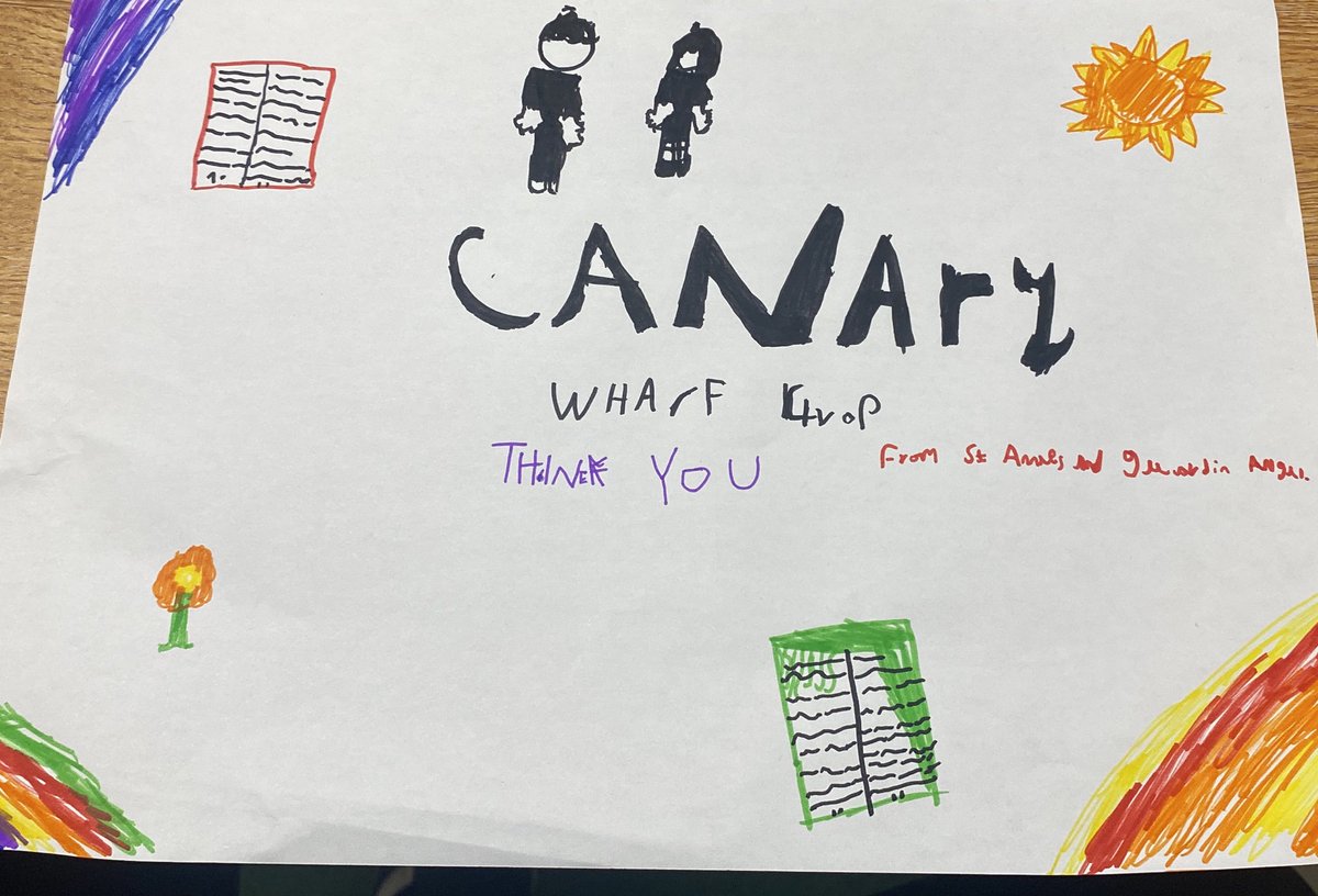 DianepetrouY's tweet photo. The children enjoyed the experience so much! We always look forward to our time at the events! The children wanted to say a massive thank you and decided on the way back that they would send a letter of thanks! @CanaryWharfGrp @stelizabethrc @TowerHamletsSSN @StAnnesgaCPS https://t.co/HenTWYeBJQ