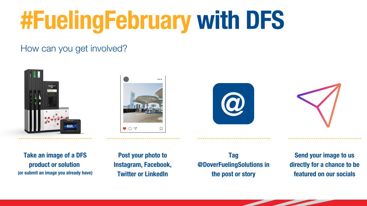 TokheimGroup's tweet image. Take part in our #FuelingFebruary campaign for a chance to be featured on the DFS Instagram page! 🔗 fal.cn/3vfIG

This is your chance to get your images noticed! 📸
 #RefuelingWithDFS #DoverFuelingSolutions