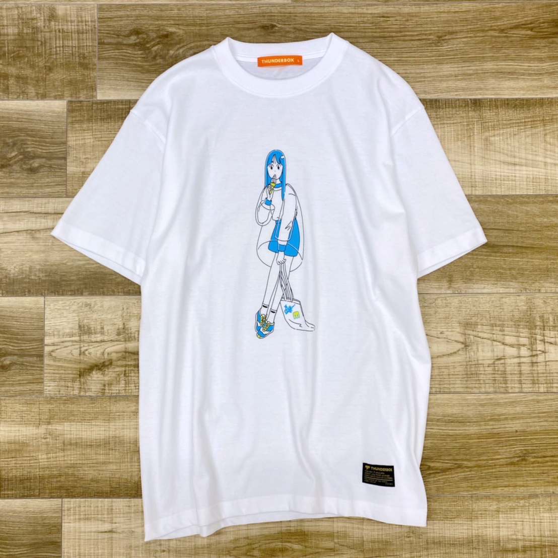「高橋由季さんイラストによる『謎のMETEOR Tee [white]』。XLサイ」|METEORのイラスト