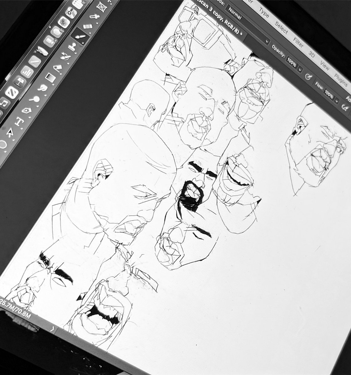 DejoDesigna's tweet photo. #Kanyewest #Characterart #HeadSketch #MoodStudy #Drawing #Sketch #Study #Lineart #Practice https://t.co/JFPDKrj9NH