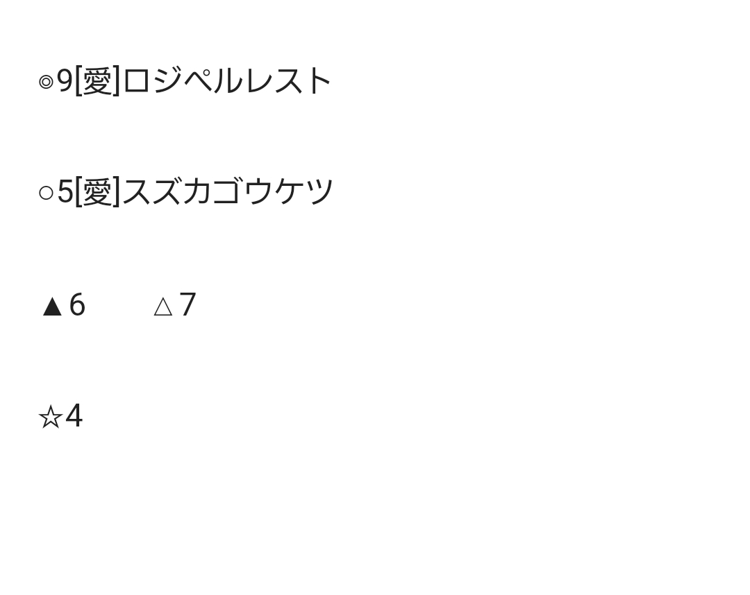 名古屋12R
5.キャットリング 🥈
得意の最終レース来ましたね🎯
人気の6.11に逆らってこれは嬉しいです😭
note読んで頂いた方ありがとうございました🙇
本日の名古屋は良い所推奨出来ましたね。船橋やる方は引き続きよろしくお願いします🏇
#名古屋競馬
#船橋競馬
#競馬予想