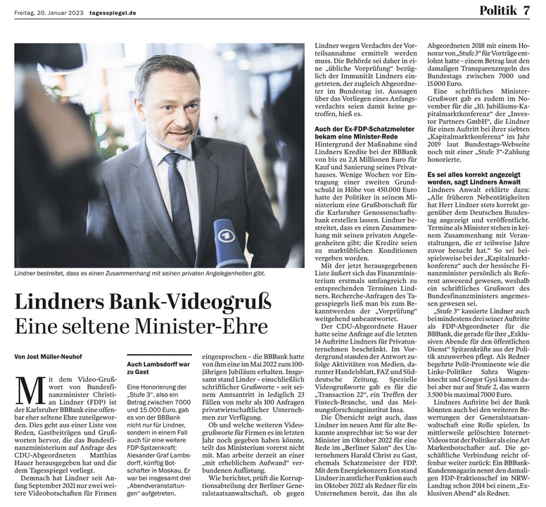 Muss ich das alles noch verstehen oder ist das alles unter "Kavaliersdelikt" abzuhaken und ich verschwende meine Zeit nicht mehr damit, mich zu wundern oder gar zu ärgern?