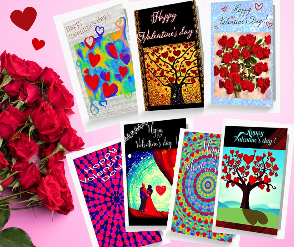 I created different designs of Valentine’s Day cards. ❤️
You can discover more and purchase them in this  collection  of  my  redbubble store  : 
#ValentinesDay #fantabuloustef #originalartwork #ValentinesDayGifts #valentinesdaycards #valentinesgiftidea

redbubble.com/people/fantabu…