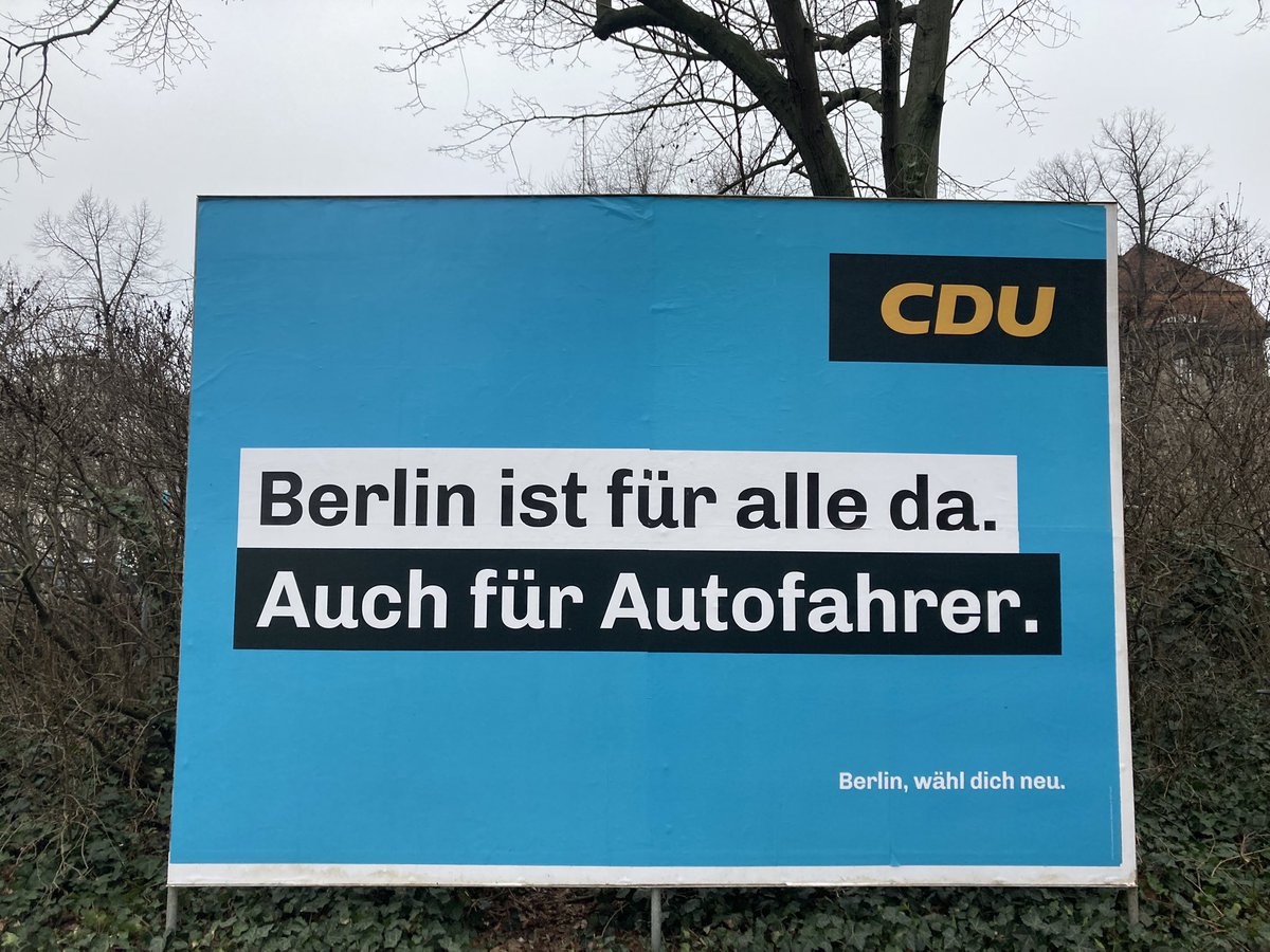 Ich bin begeistert, wie sich meine Lieblingspartei für Verkehrswende und Minderheiten einsetzt. Stark.