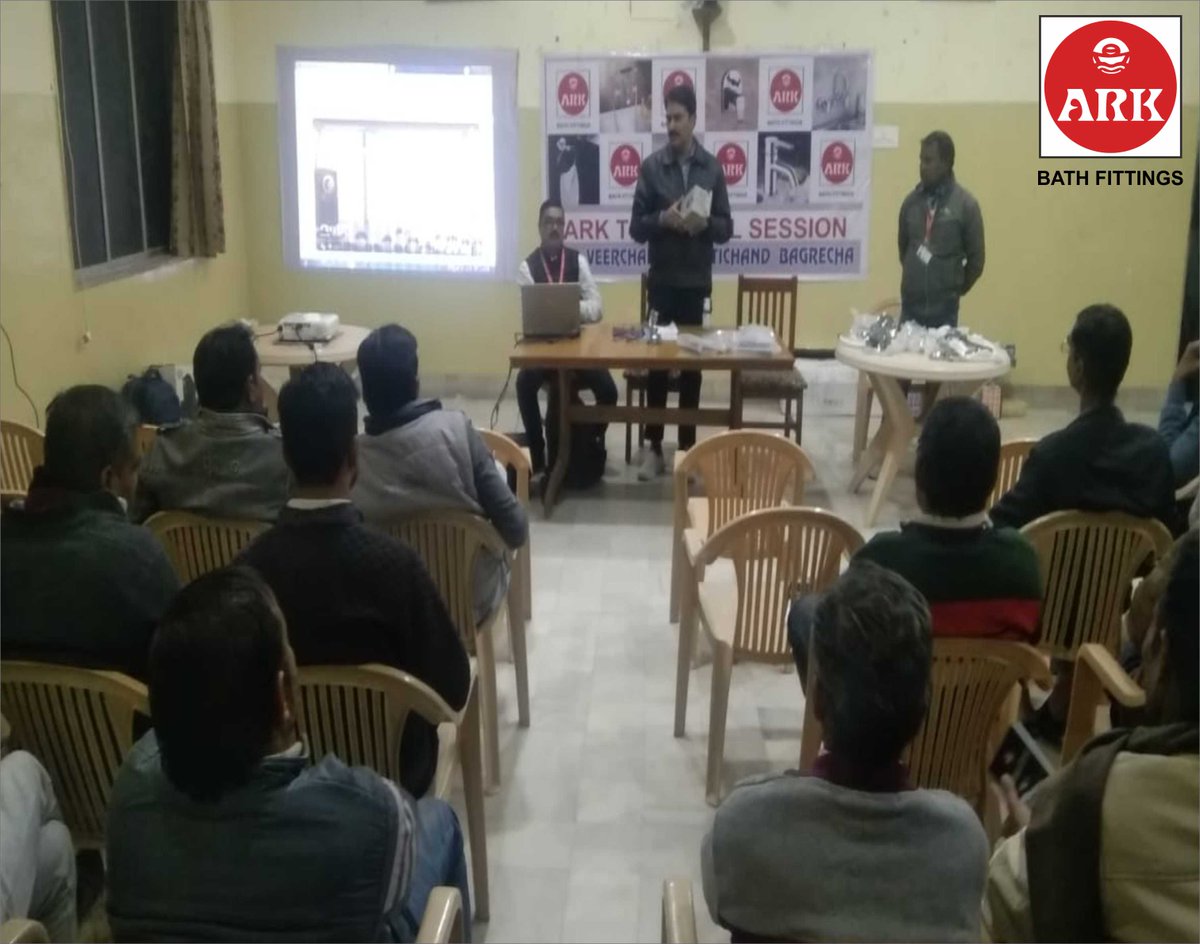 arkbathfittings's tweet photo. ARK Techincal Meet at Falna, Rajasthan on 18.1.23
#ARKbathfittings
#Technicalmeet
#Falna
#Rajasthan
#ARK https://t.co/Na354m1Wba