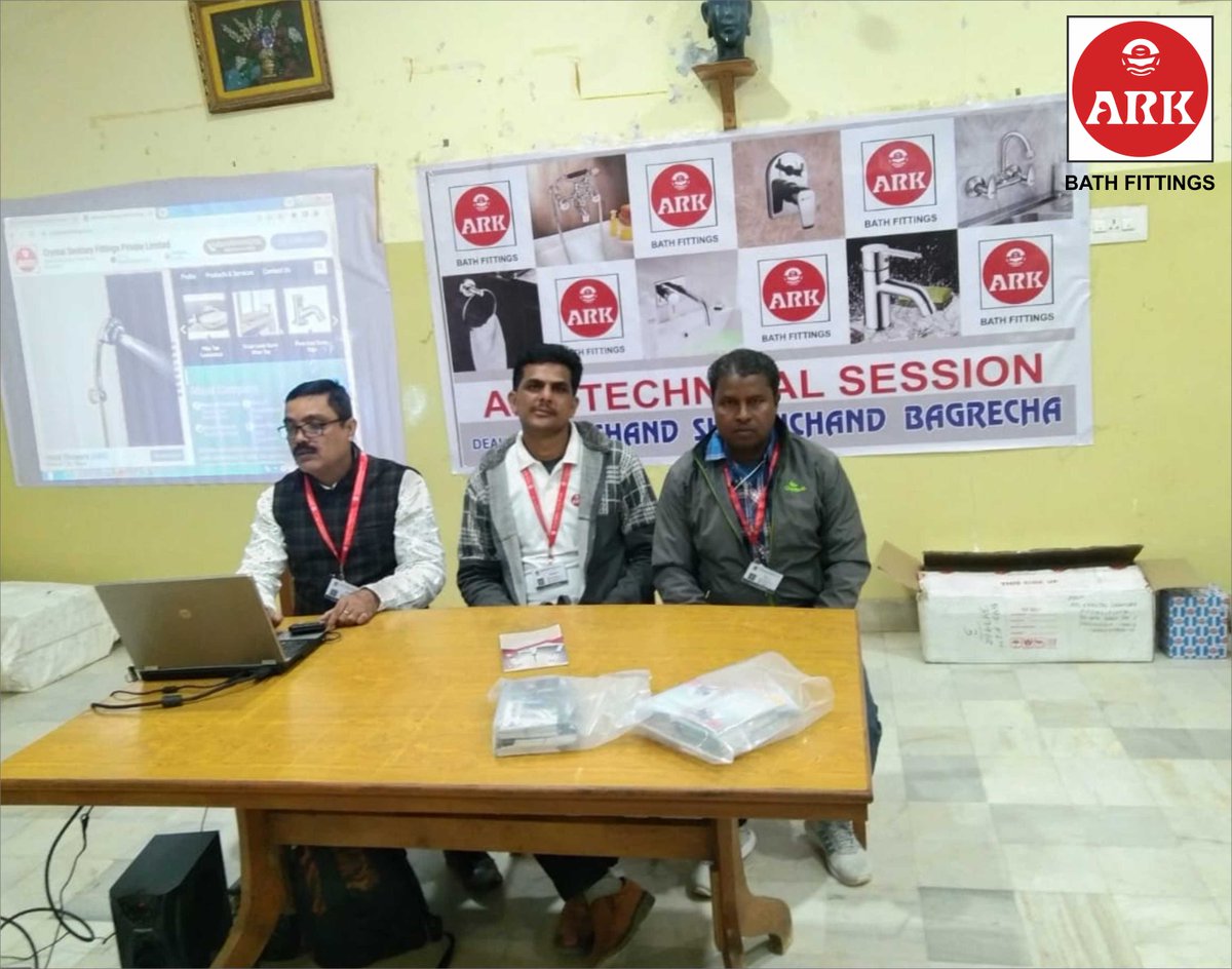 arkbathfittings's tweet photo. ARK Techincal Meet at Falna, Rajasthan on 18.1.23
#ARKbathfittings
#Technicalmeet
#Falna
#Rajasthan
#ARK https://t.co/Na354m1Wba