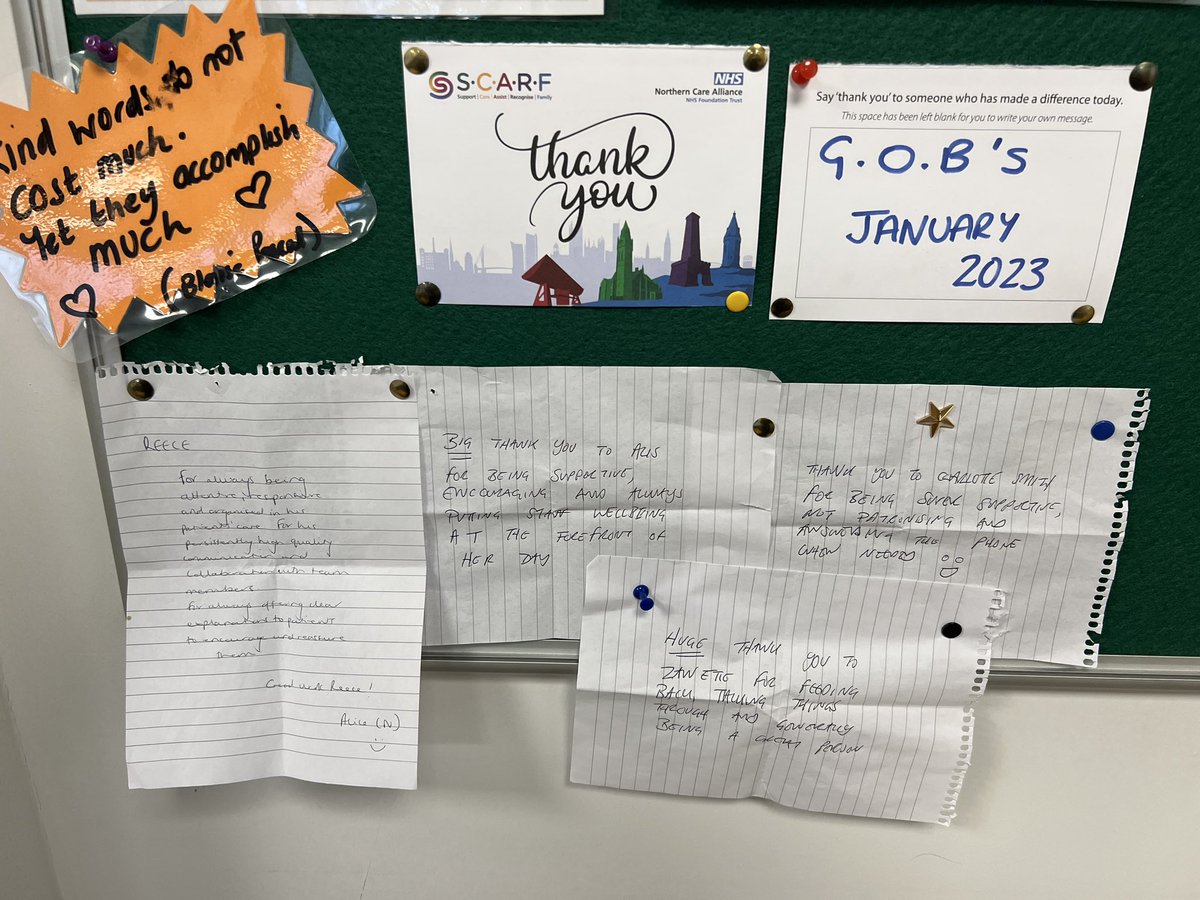 salfordCSNRT's tweet photo. First month using our Glimpses Of Brilliance feedback box. Lovely to see the amazing comments 
#glimpsesofbrilliance #GOBs #teamfeedback #communitynhs #CSNRT https://t.co/ThnC6ZsgXP