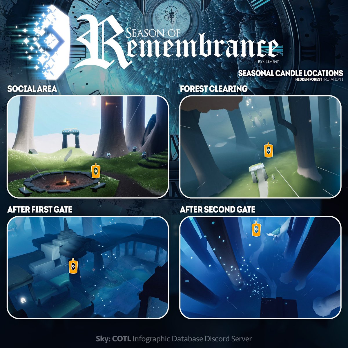 Sky Infographic Database on Twitter "Here is the map for the seasonal