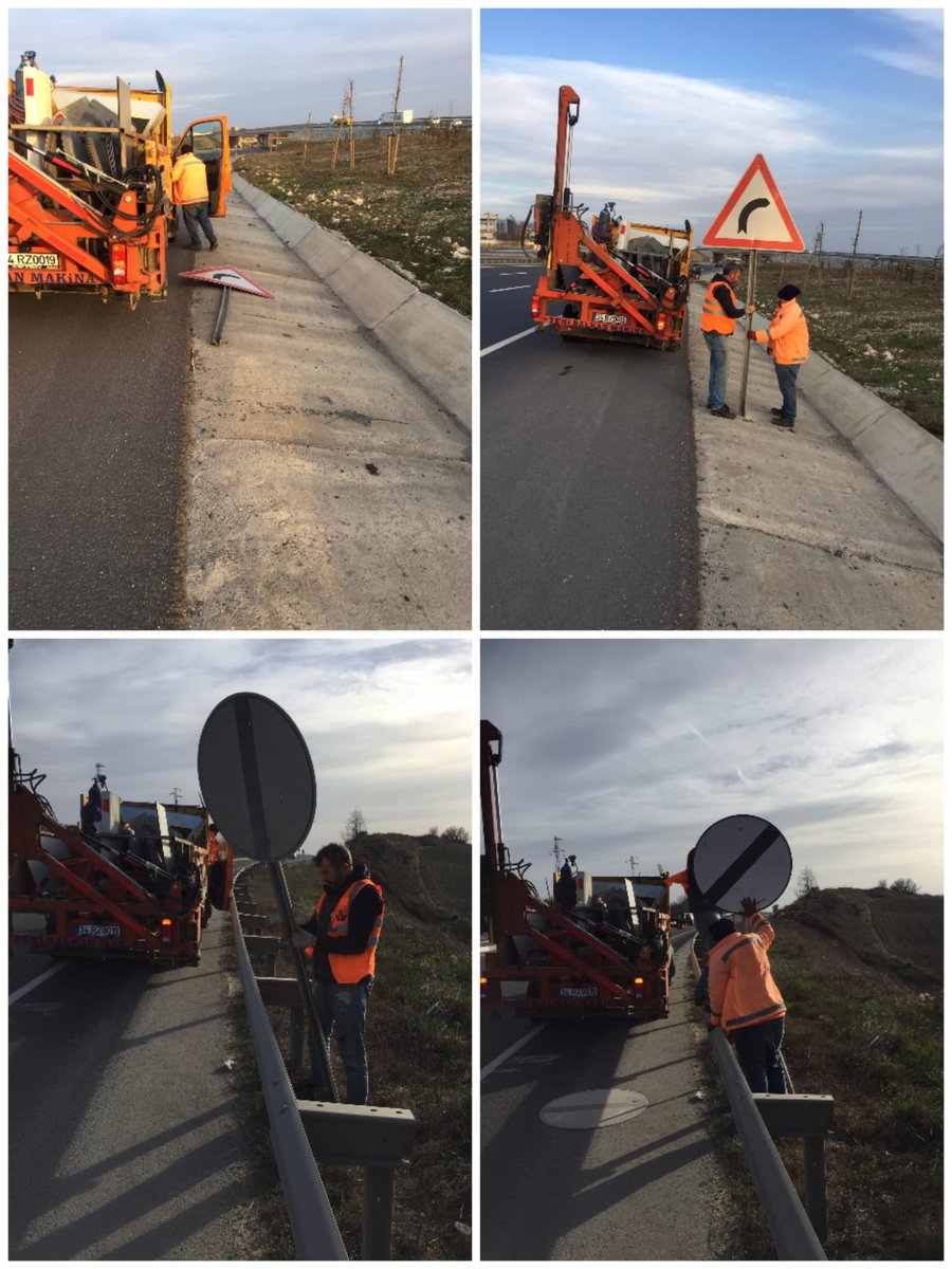 KarayollariGM's tweet photo. Karayollarında Neler Yapıyoruz❓
📌İstanbul, #Havalimanı #Hasdal arası güzergâh
⚒Solmuş, yıpranmış trafik levhalarının değişimi ve onarımı çalışması
#YollarınKoruyucusuKarayolları https://t.co/s788htwRFR