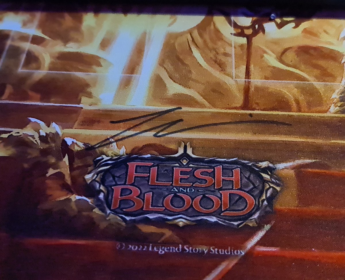 I'm gonna be giving away the signed 'Regicide' playmat at 1000 twitter followers :) 

Just like and retweet this post, then make sure you're following me!