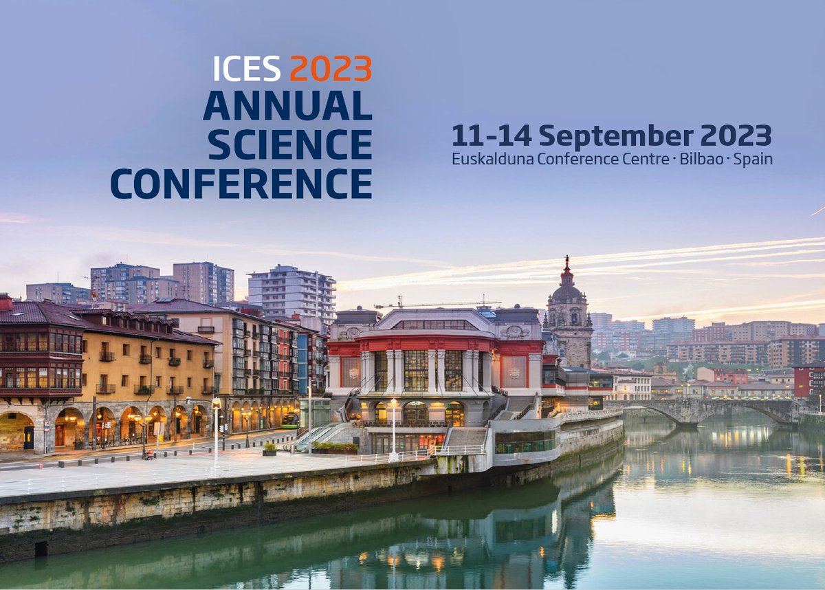 CALL FOR ABSTRACTS is now open for #ICESASC23! Join us in Bilbao in September!

⏰ Deadline for submissions: 21 March 2023

➡️ Go to the ASC website, explore the theme sessions &amp; get ready to share your #science: bit.ly/3k0iFi3