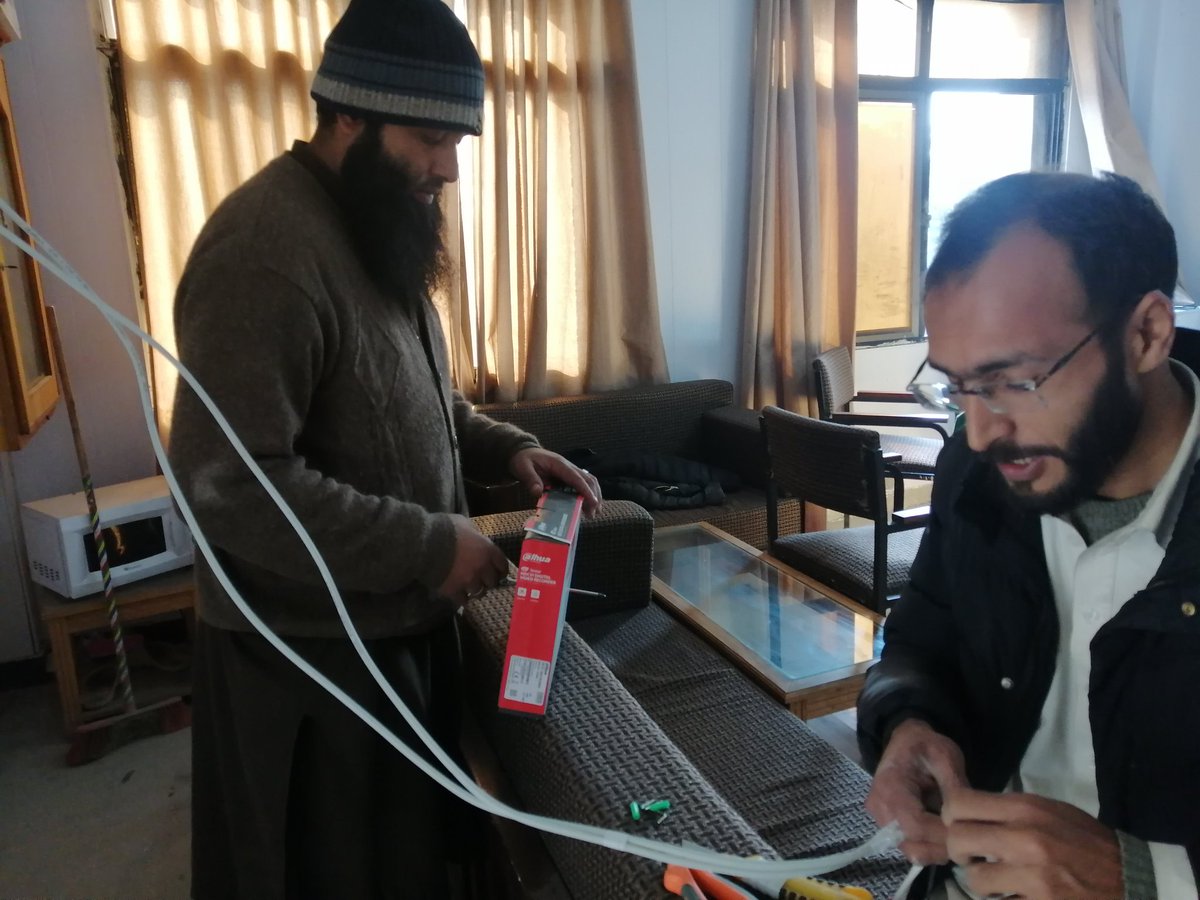 DPPMardan's tweet photo. With directions of DG Prosecution Installation of CCTV  Cameras at DPP office Mardan https://t.co/qGylXfDGvF