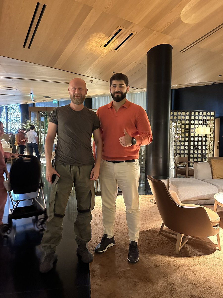 Nice meeting with @valeryvavilov Co-Founder of @BitfuryGroup, the pioneer of Bitcoin mining industry. Discussed how collaboration is important instead competition.