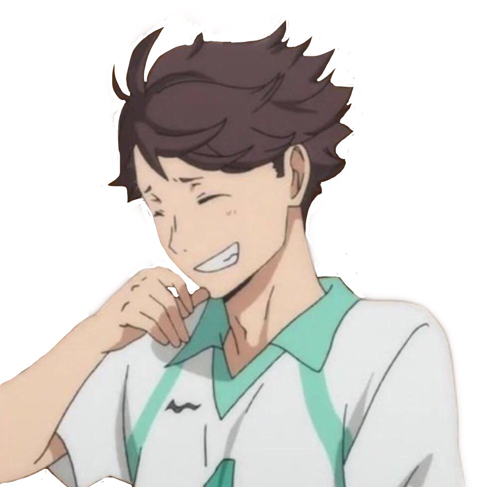Наклейки Haikyuu Ойкава