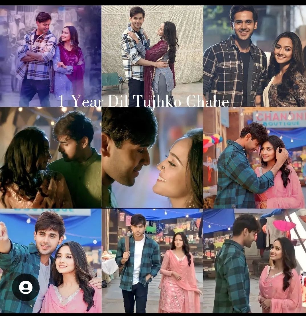 one year of dil tujhko chahe ♥️♥️♥️♥️😘😘😘😘😘😘😘😘 congratulations