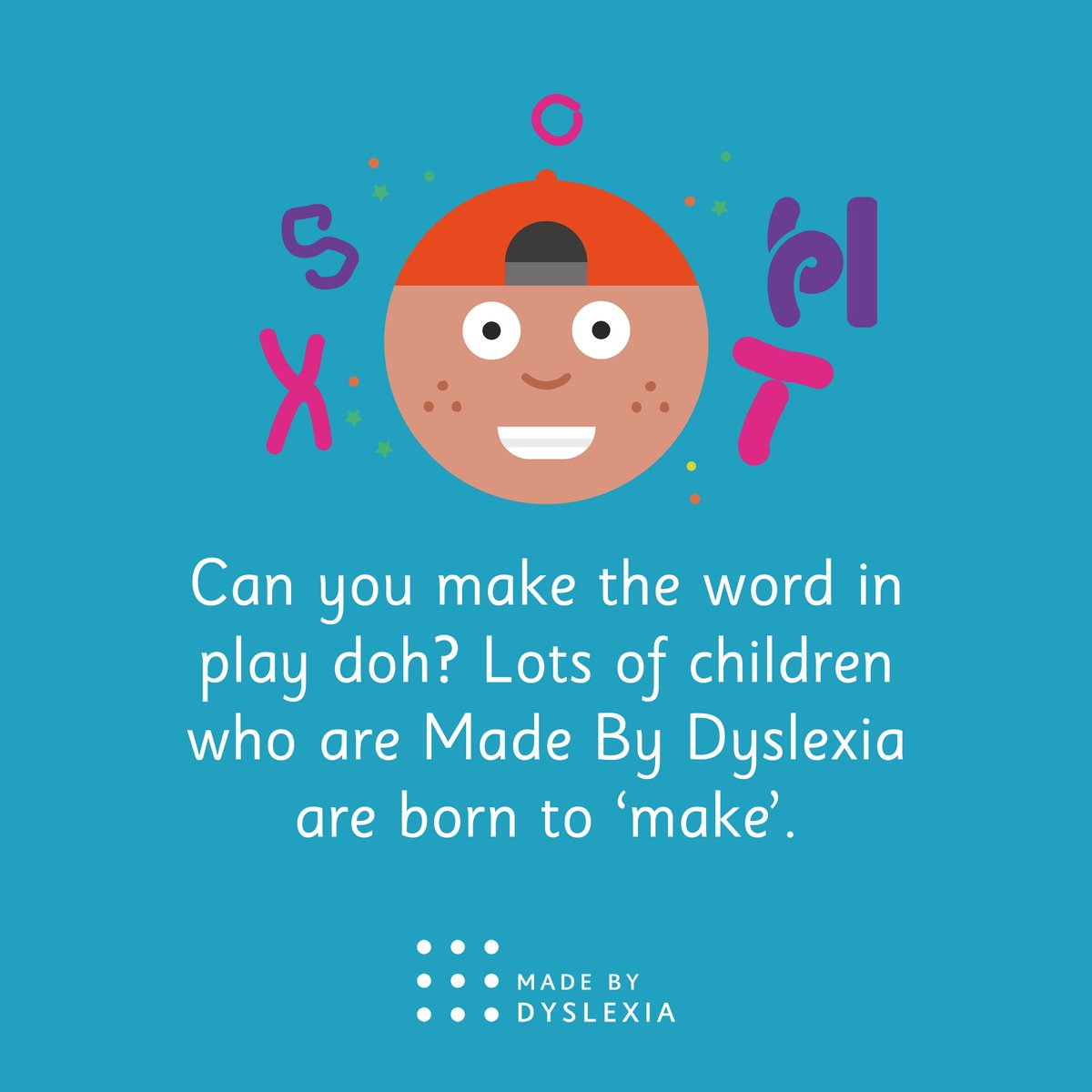 MadeByDyslexia's tweet photo. Did you know 89% of us who are Made By Dyslexia struggle with spelling, punctuation and grammar... yet 71% of dyslexics are above average at communicating?

Learn how to help your child with spelling in our 5 top tips below. https://t.co/4LRzLBqodM
