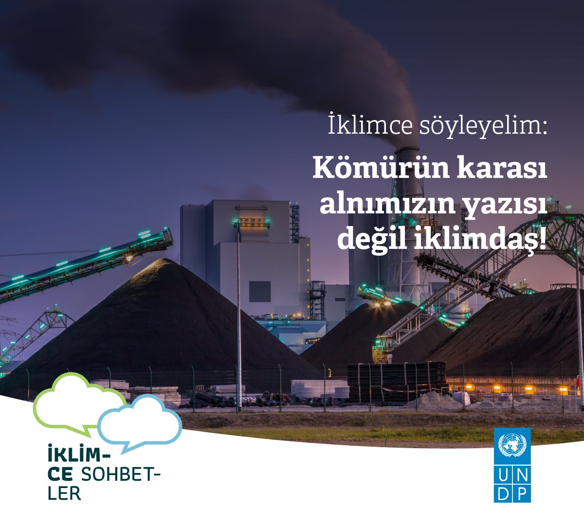 Sağlık ve Çevre Birliği’nin (HEAL) hazırladığı Kronik Kömürü İyileştirmek raporuna göre Türkiye 2030’a kadar kömürden çıkarsa 102.601 erken ölüm ve 30.975 erken doğum önlenebilir.
İklimce söyleyelim: Kömürün karası alnımızın yazısı değil iklimdaş!
Kaynak: bit.ly/3vOS61D