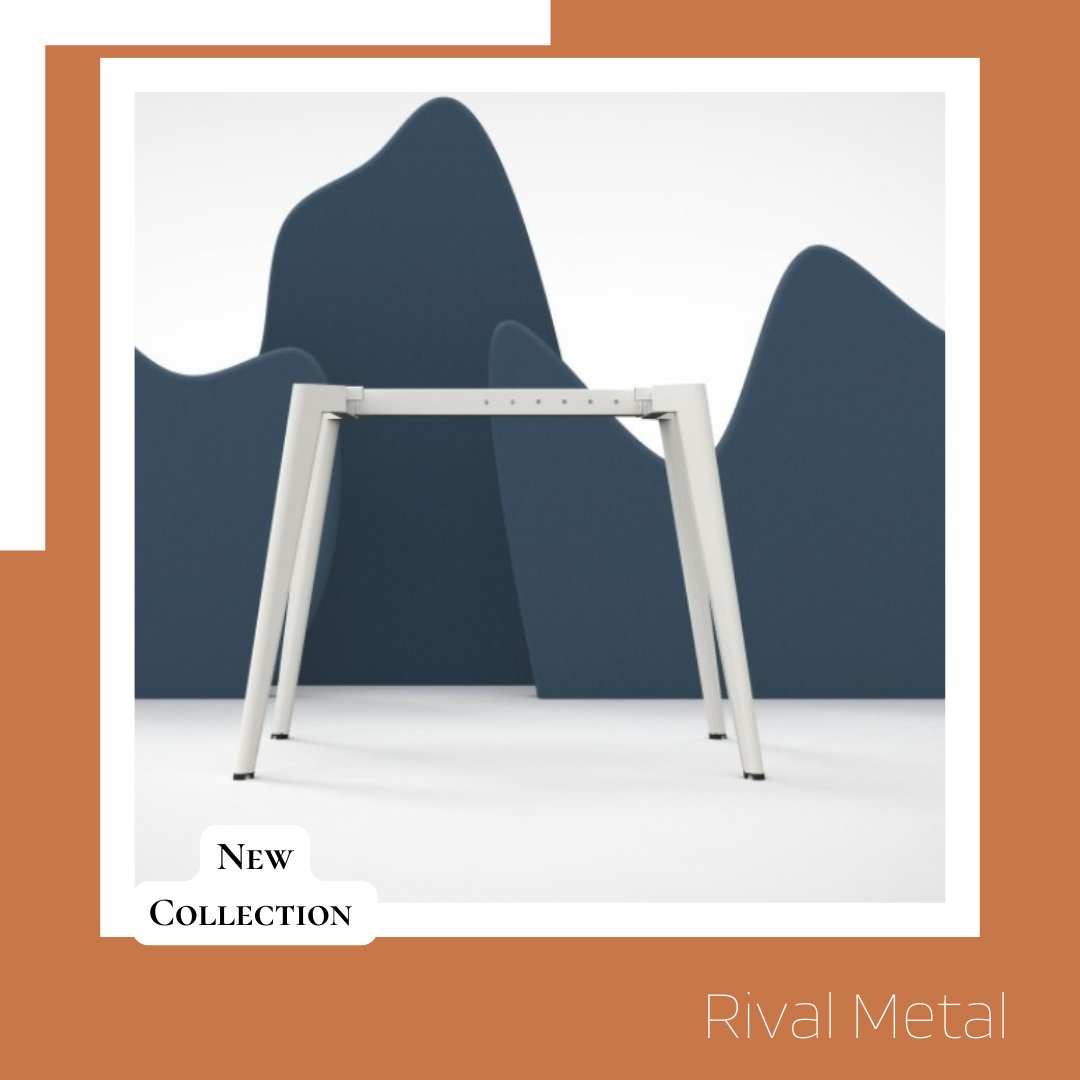 Create a themed workplace with our Office Furniture Collections.
.
.
.#officefurniture #metalleg #rivalmetal #desktable #export  #expo #metal #officedesign #accessories #design #newmodels #bulletin #metalframes #leg #iso  #frames #exclusivefurniture