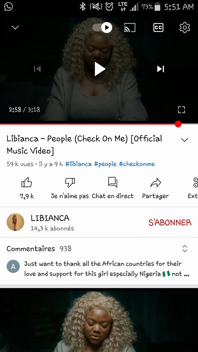 Muna_NG's tweet photo. La dépression est réel mais on en parle si peu....

Derrière nos sourires se cache souvent beaucoup de peine..

Prenons soin de nos proches... Prendre de leur nouvelle....

Libianca l'a si bien chanter.... Cette chanson est juste magnifique et profonde ❤️❤️ 
#takecare #loveones https://t.co/C9cg1nVv5k