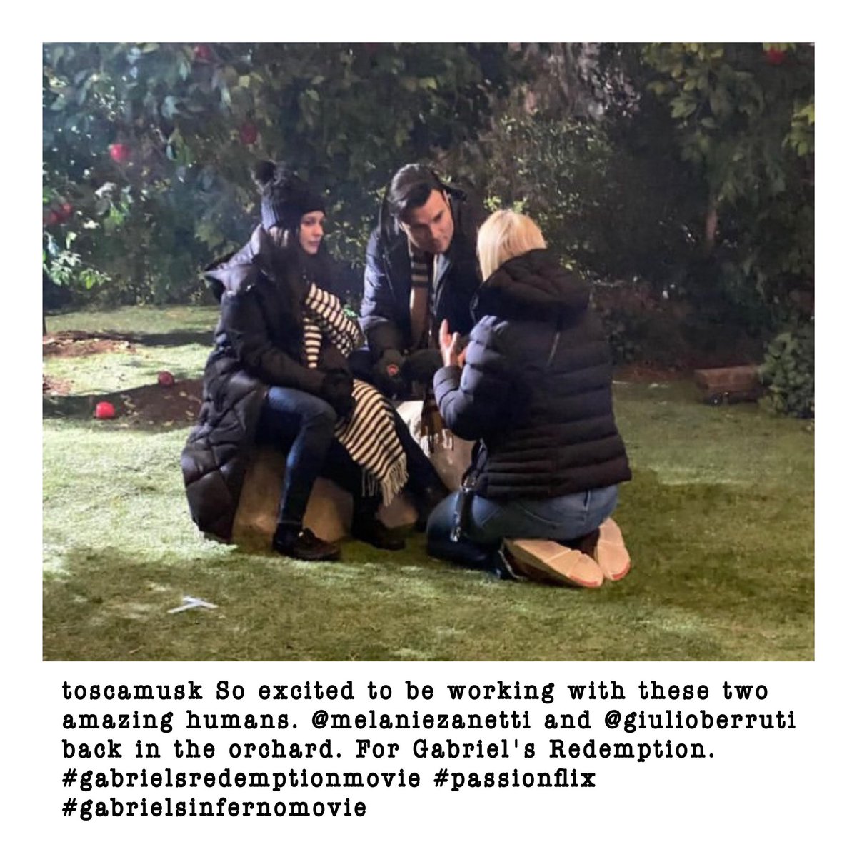Voltamos às filmagens! 
#GabrielsRedemptionMovie
#passionflix