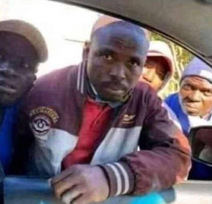 NegativeSupe's tweet photo. @Debbischeun @VehicleTrackerz Show us where a blackman's face is covered and your popi act applied on a black man wena Tsibinki, 🤨 https://t.co/TgDaXld9lu