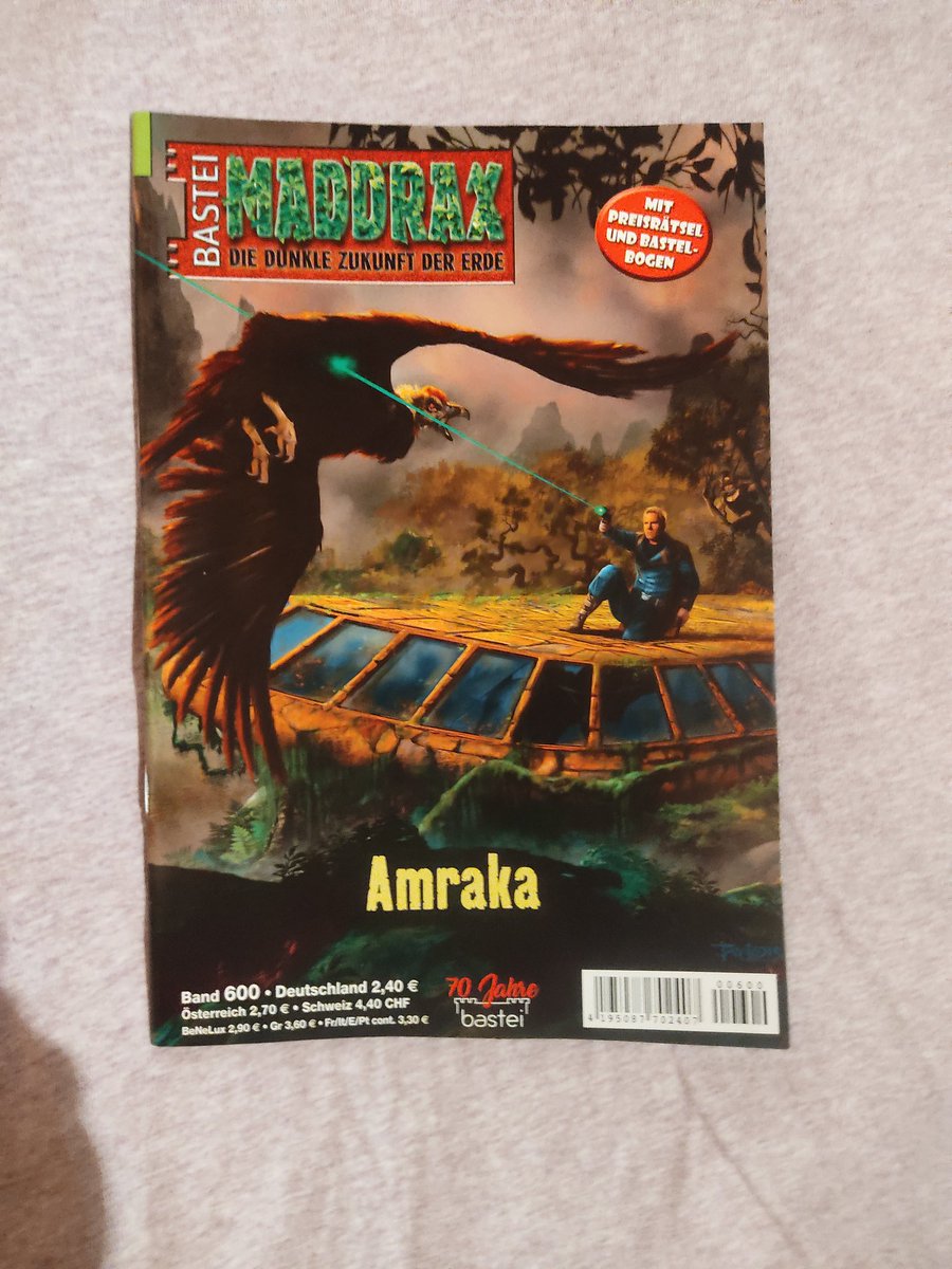 Hat einen Tag länger gedauert als erwartet. Heftromane liegen nicht mehr überall rum...
Danke an <a href="/Mo_Boeger/">Moritz Böger 🧙🏼‍♂️🎲🎮</a> fürs anfixen!