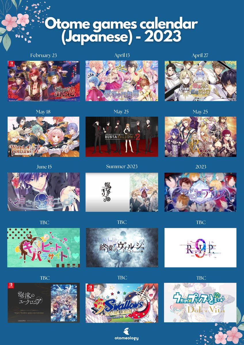 Yuuki 🐰 HAPPY NEW YEAR on Twitter "RT otomeology Switch otome games