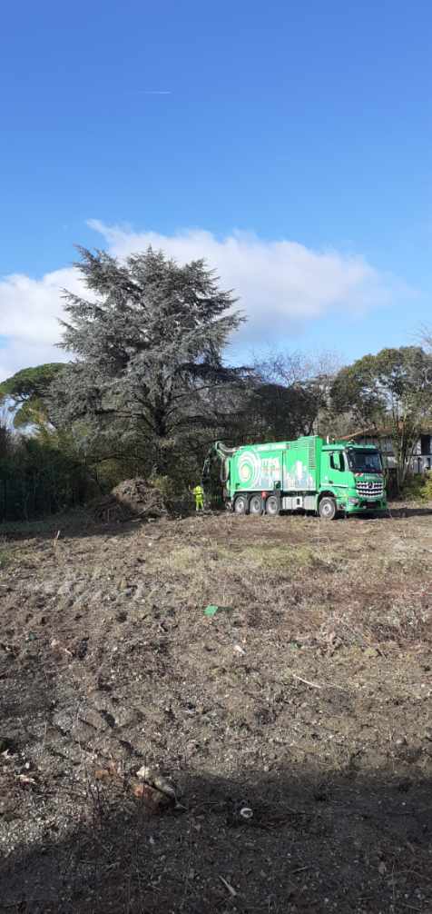 cq7deniers's tweet photo. Qd 18K signataires demandent la sauvegarde du vivant et @cq7deniers demande le respect du permis de construire, la seule réponse de @Toulouse et @TMHabitat c'est d'envoyer un engin d'excavation #7deniers #Job #Cèdres #Arbres ! 
@O_ARSAC @bertrandserp @actutoulouse @F3Occitanie https://t.co/NidzJFuJlA