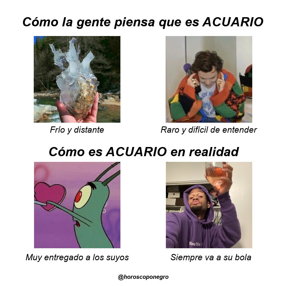 ¿Cómo la gente piensa que es #Acuario vs. cómo es en realidad? ♒️🔮